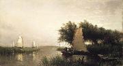 Arthur Quartley On Synepuxent Bay, Maryland oil painting reproduction